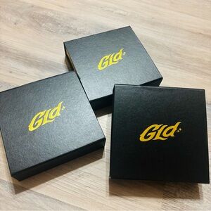 GLD boxes & bags x3